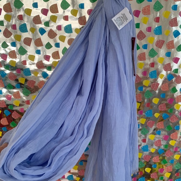 🧣 Fashion Twinkling Blue scarf 🧣 - Picture 3 of 5